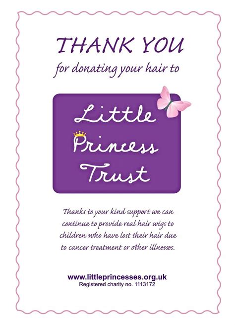 little princess trust certificate.